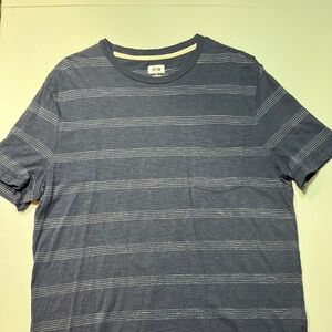 Joseph Abboud Men's crew neck T-shirt navy blue size L